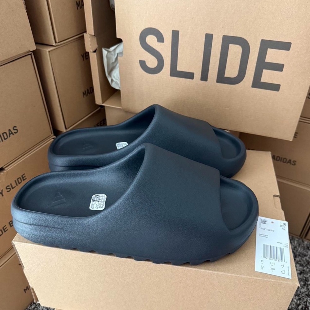 Yeezy Black Slide Sandals